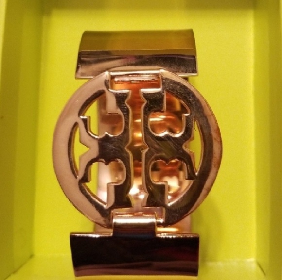 Tory Burch Jewelry - Tory Burch Gold Cuff Bracelet
